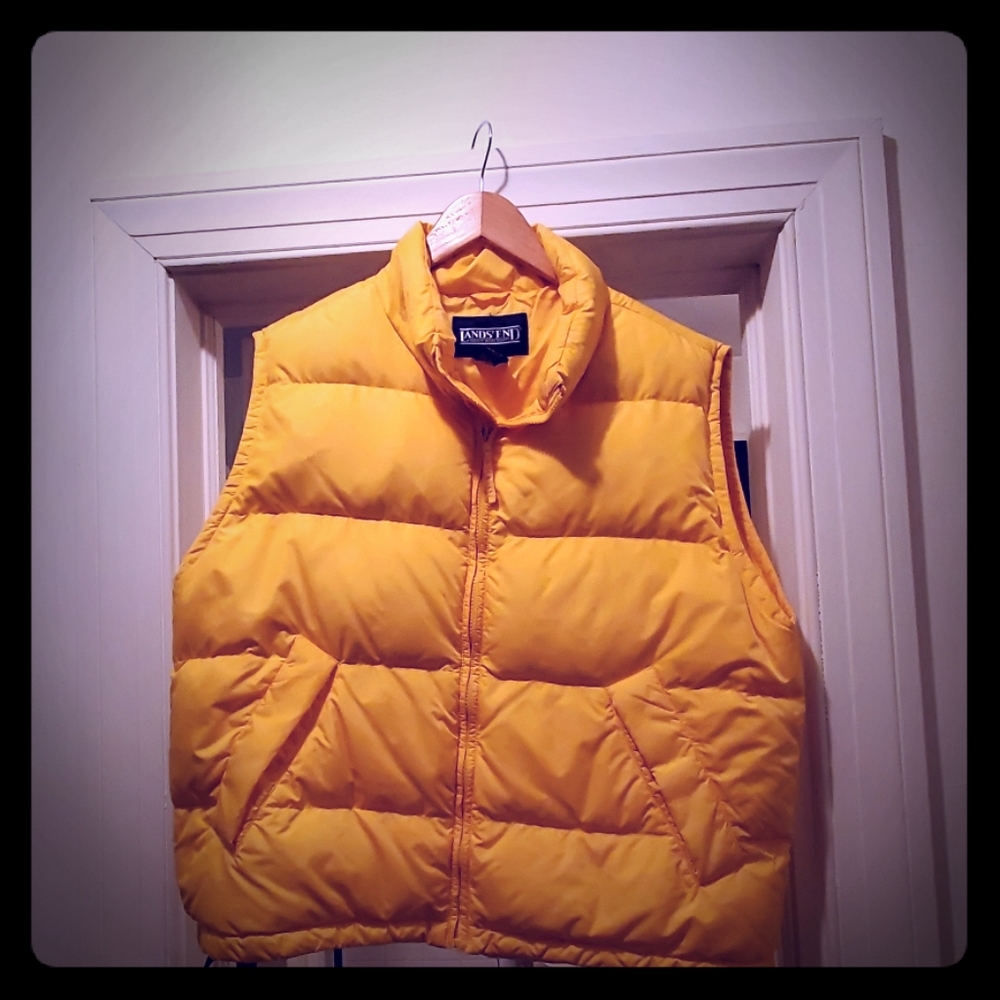 Men's Lands End Down Vest